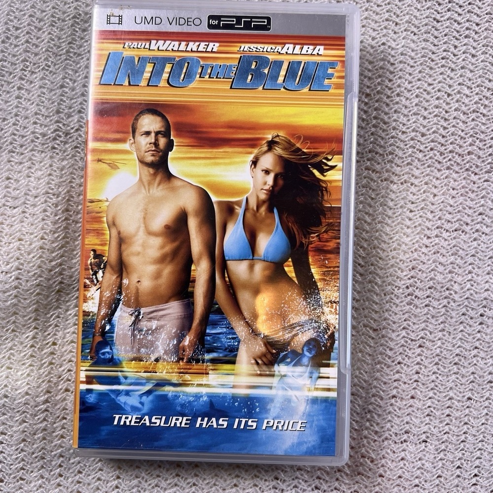 Sony Into the Blue UMD Video PSP Paul Walker‎ Jessica Alba 2005 Action Movie